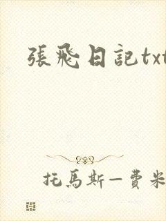 张飞日记txt