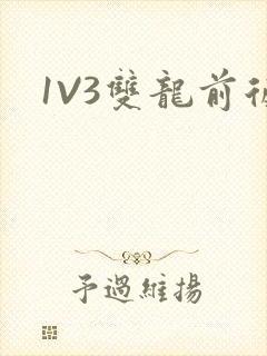 1V3双龙前后