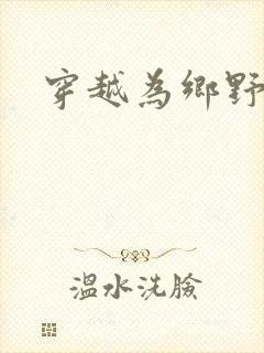 穿越为乡野寡妇