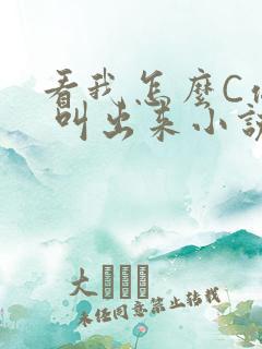 看我怎么C你的 叫出来小说