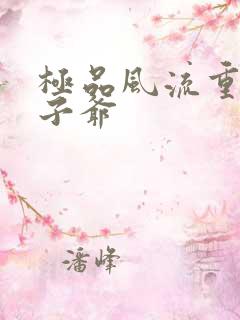 极品风流重生太子爷