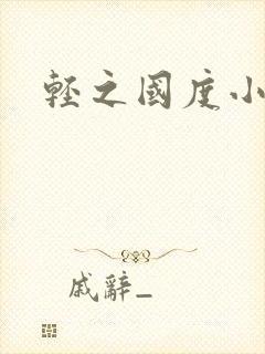 轻之国度小说