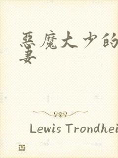 恶魔大少的小鲜妻