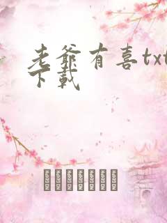 老爷有喜txt下载