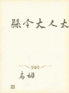 县令大人太无赖