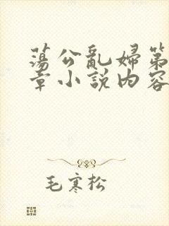 荡公乱妇第51章小说内容