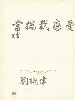 当总裁恋爱时txt