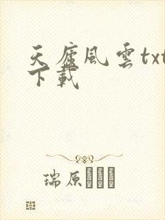 天庐风云txt下载