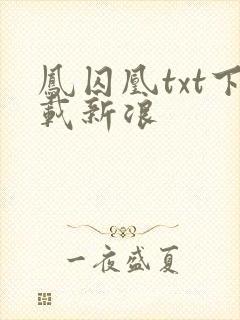 凤囚凰txt下载新浪