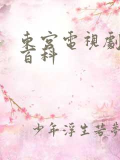 东宫电视剧百度百科