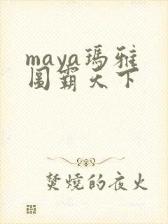 maya玛雅 图霸天下
