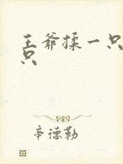 王爷揉一只舔一只