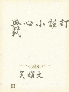典心小说打包下载