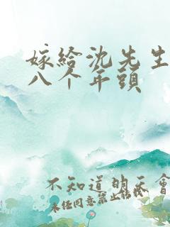 嫁给沈先生的第八个年头