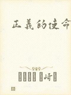 正义的使命小说