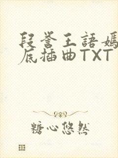 段誉王语嫣在井底插曲TXT