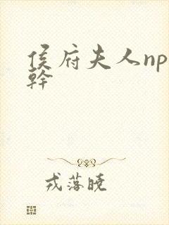 侯府夫人np高干