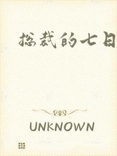 总裁的七日索情