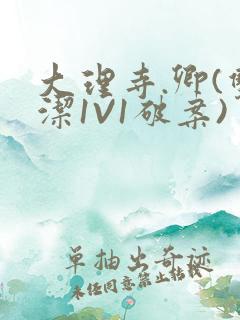 大理寺.卿(双洁1V1破案)