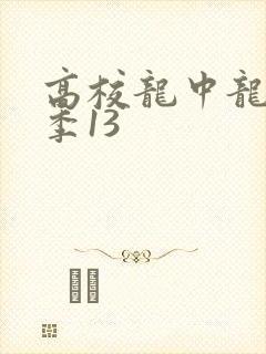 高校龙中龙第二季13