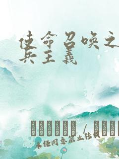 使命召唤之大炮兵主义