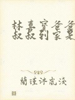 林喜宝爸爸叫李叔叔到家是哪一集