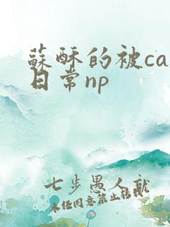 苏酥的被cao日常np