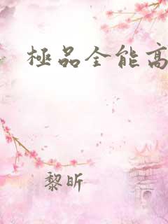 极品全能高手