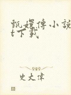 甄嬛传小说txt下载