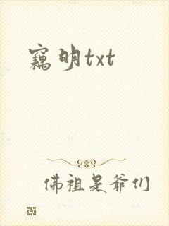 窃明txt