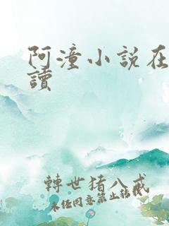 阿潼小说在线阅读
