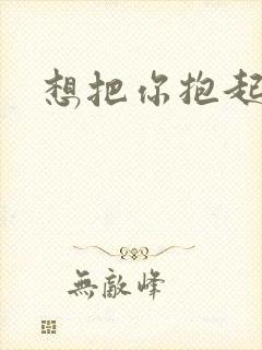 想把你抱起来撞