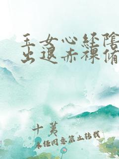 玉女心经阴进阳出退赤裸修行