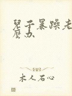 儿子暴躁老妈怎么办