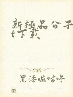 新极品公子txt下载