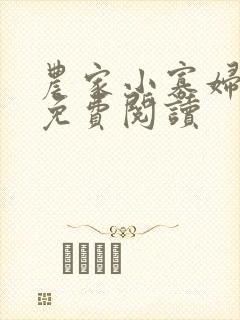 农家小寡妇全文免费阅读