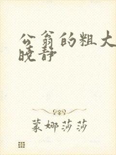 公翁的粗大放进晓静