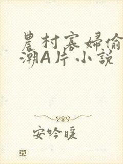 农村寡妇偷人高潮A片小说