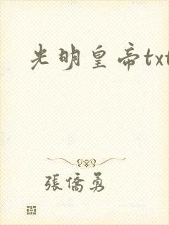 光明皇帝txt