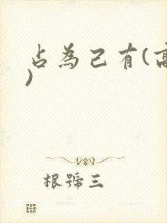 占为己有(高干)