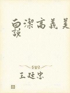 白洁高义美红小说