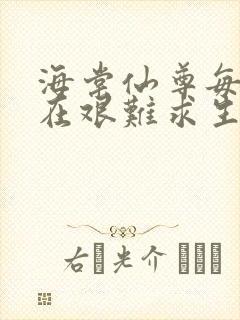 海棠仙尊每天都在艰难求生