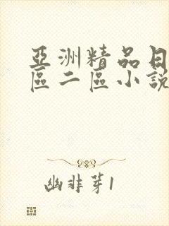 亚洲精品日韩一区二区小说