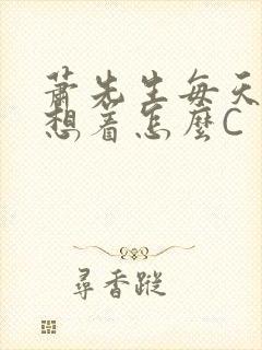 萧先生每天都在想着怎么C