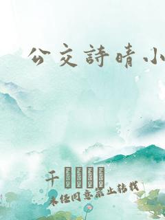 公交诗晴小说