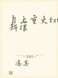月上重火txt新浪