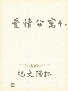 爱情公寓4小说