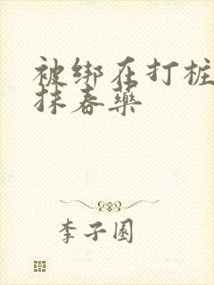 被绑在打桩机上抹春药