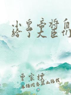 小皇帝将自己赏给了大臣们