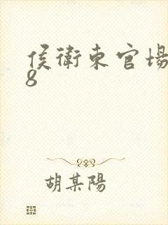 侯卫东官场笔记8